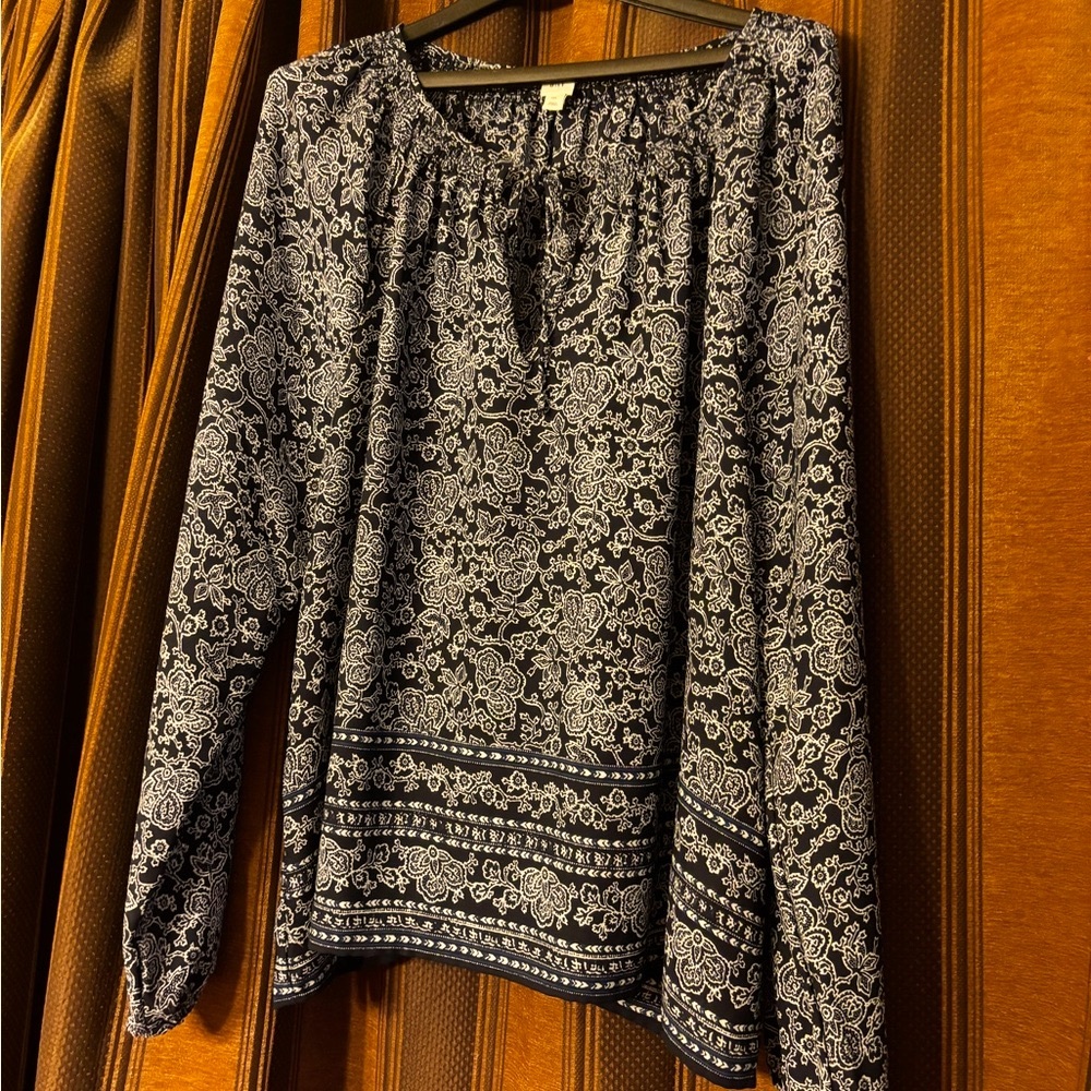 GAP blouse Navy Blue